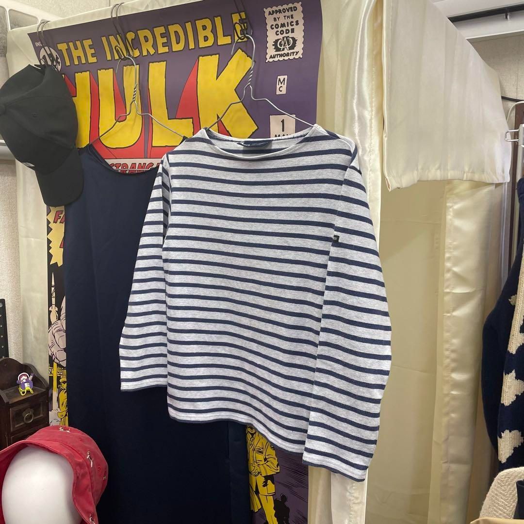 【美品】 セントジェームス ウェッソン バスクシャツT6 SAINT JAMES セントジェームス バスクシャツ ウエッソン 中古 T4