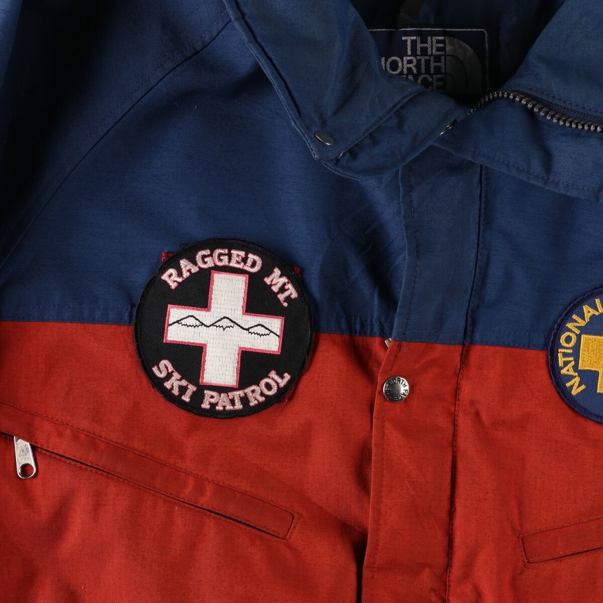 古着 80年代 ザノースフェイス THE NORTH FACE NATIONAL SKI PATROL 紺 