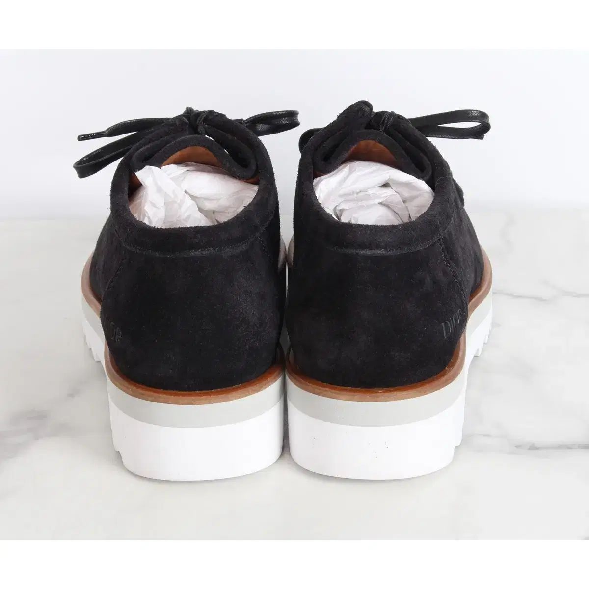 ディオール オブリーク ボート レースアップ ローファー 41 260