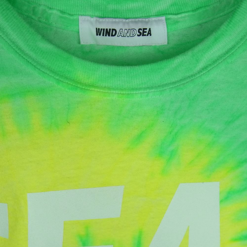 WIND AND SEA ウィンダンシー TIEDYE T-SHIRT クルーネック タイダイ