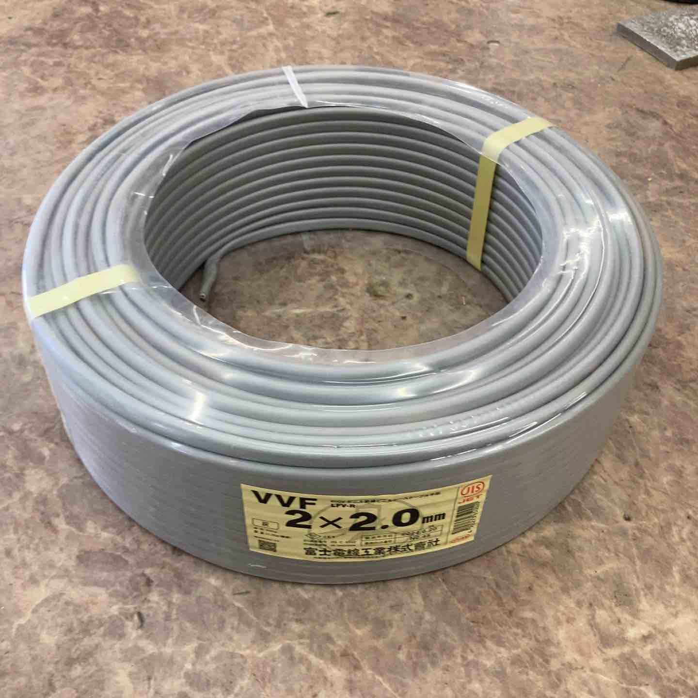 VVFケーブル 2.0×2C 所沢店