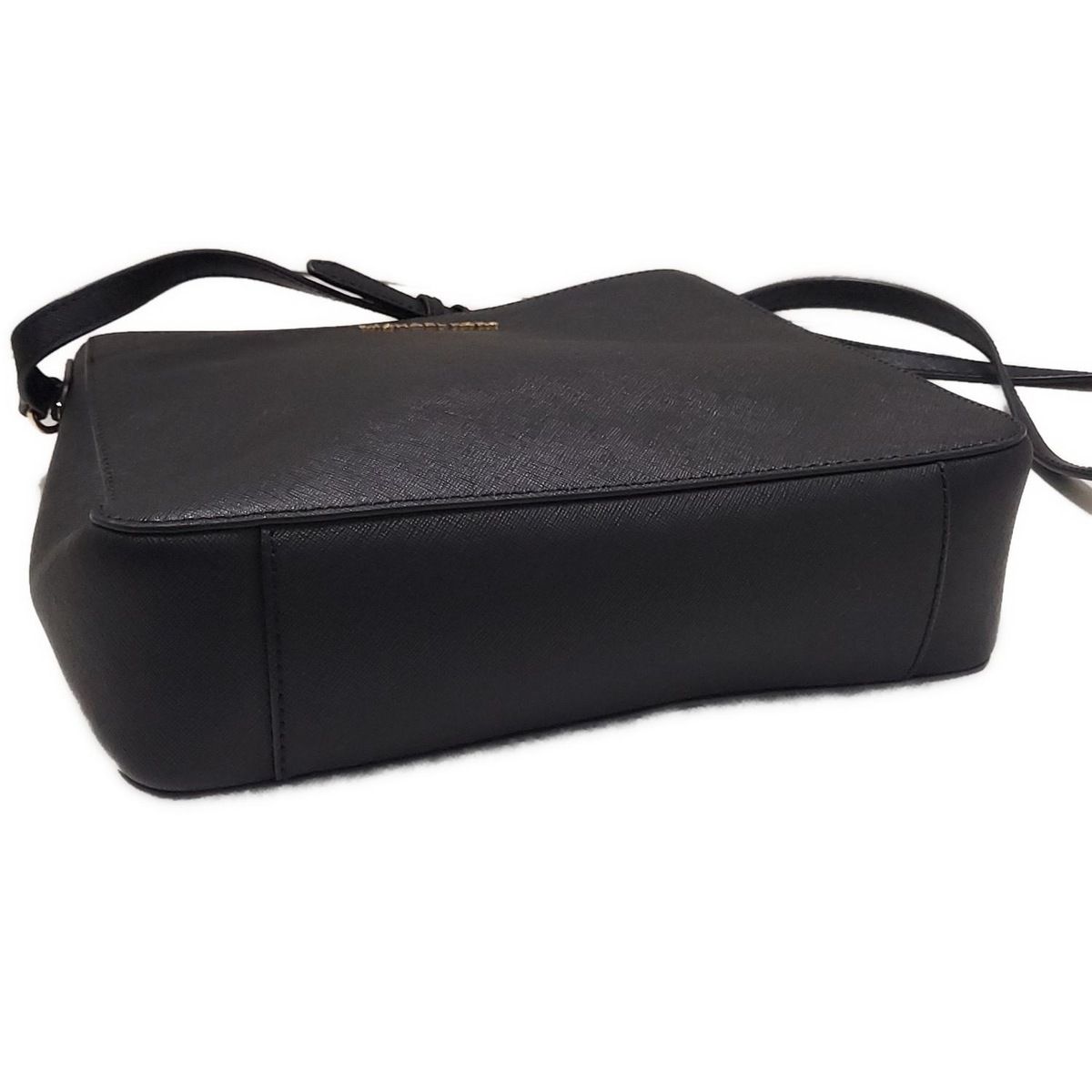 新品☆MICHAEL KORS ブラック レザー ショルダーバッグ