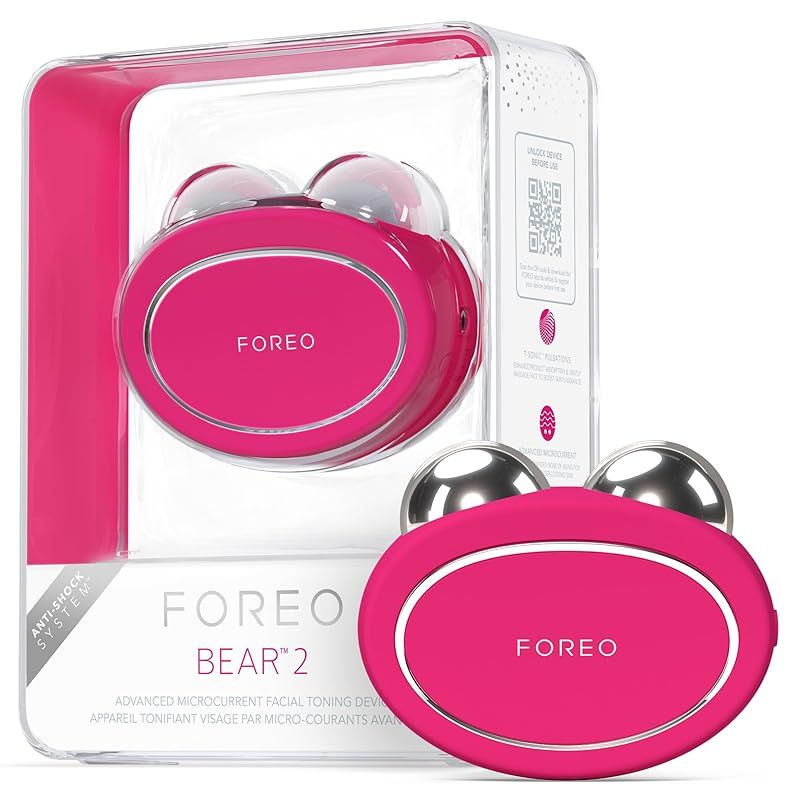 FOREO BEAR 2 フォレオ ベア スマート マイクロカレント フェイシャルデバイス (フクシア) 0