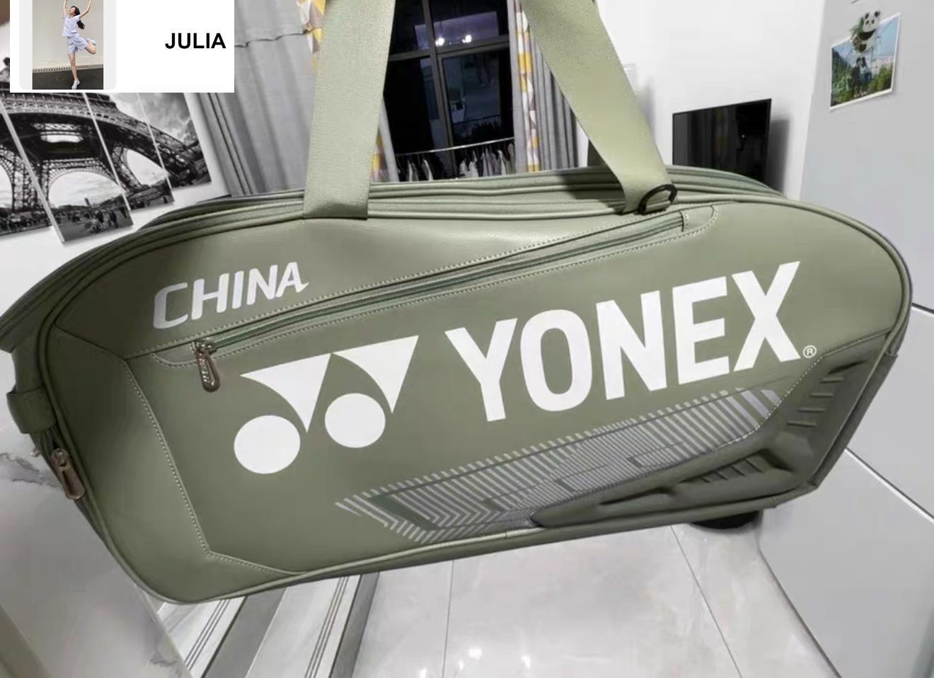 新しいスタイル YONEX ヨネックス 新品未 スモークミント トーナメントバッグ バッグ