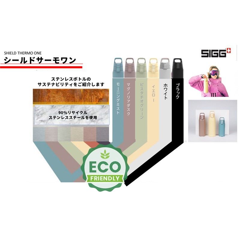 sigg(シグ) シールドサーモ ブラック 0.5L アウトドアコップ (50432