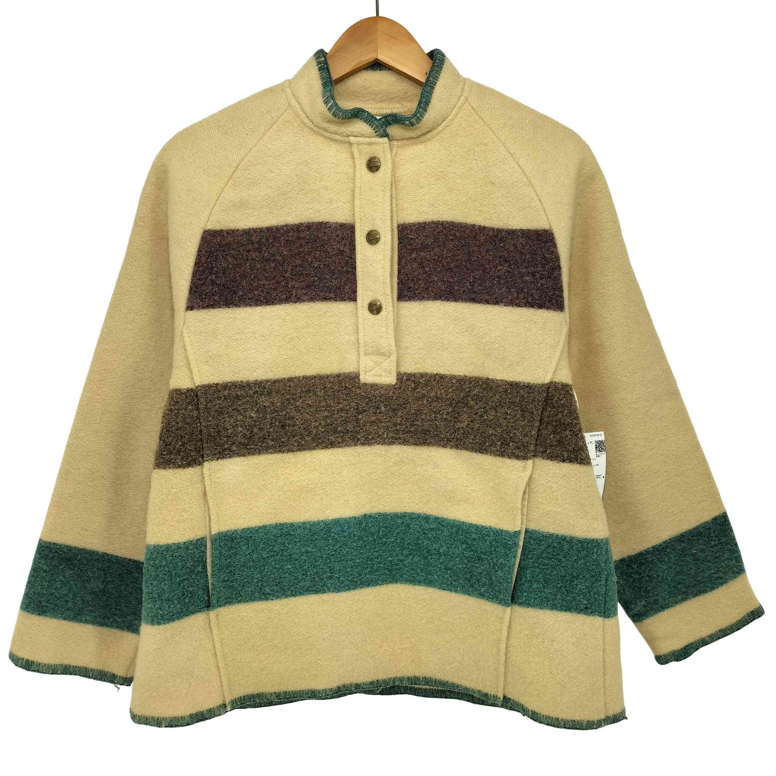 ウールリッチ WOOLRICH WOMAN 70-80S USA製 ブランケット プル