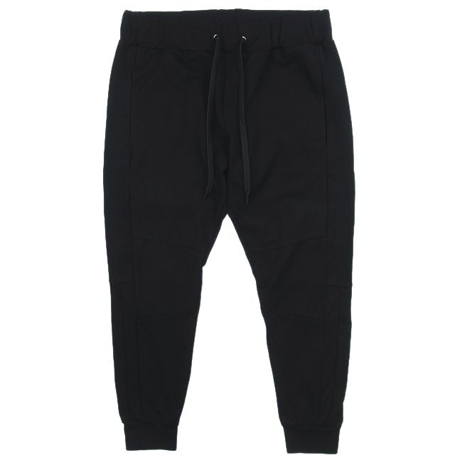 5351プールオム 5351 POUR LES HOMMES スウェット ジャージ イージー パンツ ジョガーパンツ ストレッチ ボトムス サイズ44 S ブラック 黒 メンズ /♪9