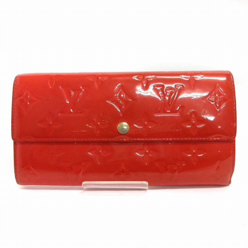 ルイヴィトン LOUIS VUITTON モノグラム ヴェルニ ポトルフォイユ サラ 