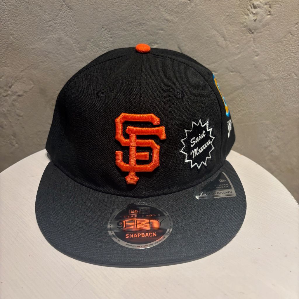 セントマイケル　ベースボールキャップ ブラック SAINT M×××××× - SM-HR8-0000-079 / 6PANEL CAP / SAINT / BLACK