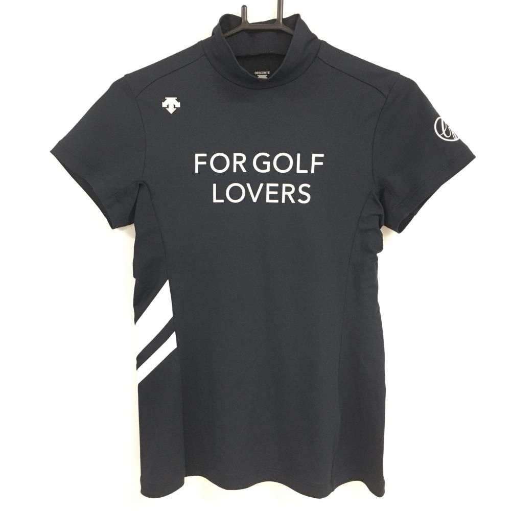 coco 中古 デサントゴルフ DESCENTE GOLF レディース 半袖シャツ S 水色 サックス ハイネックカットソー ストレッチ coco 中古 デサントゴルフ DESCENTE GOLF レディース 半袖シャツ