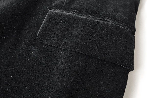 CH CAROLINA HERRERA ◇ベロア テーラードジャケット 黒 サイズ42  