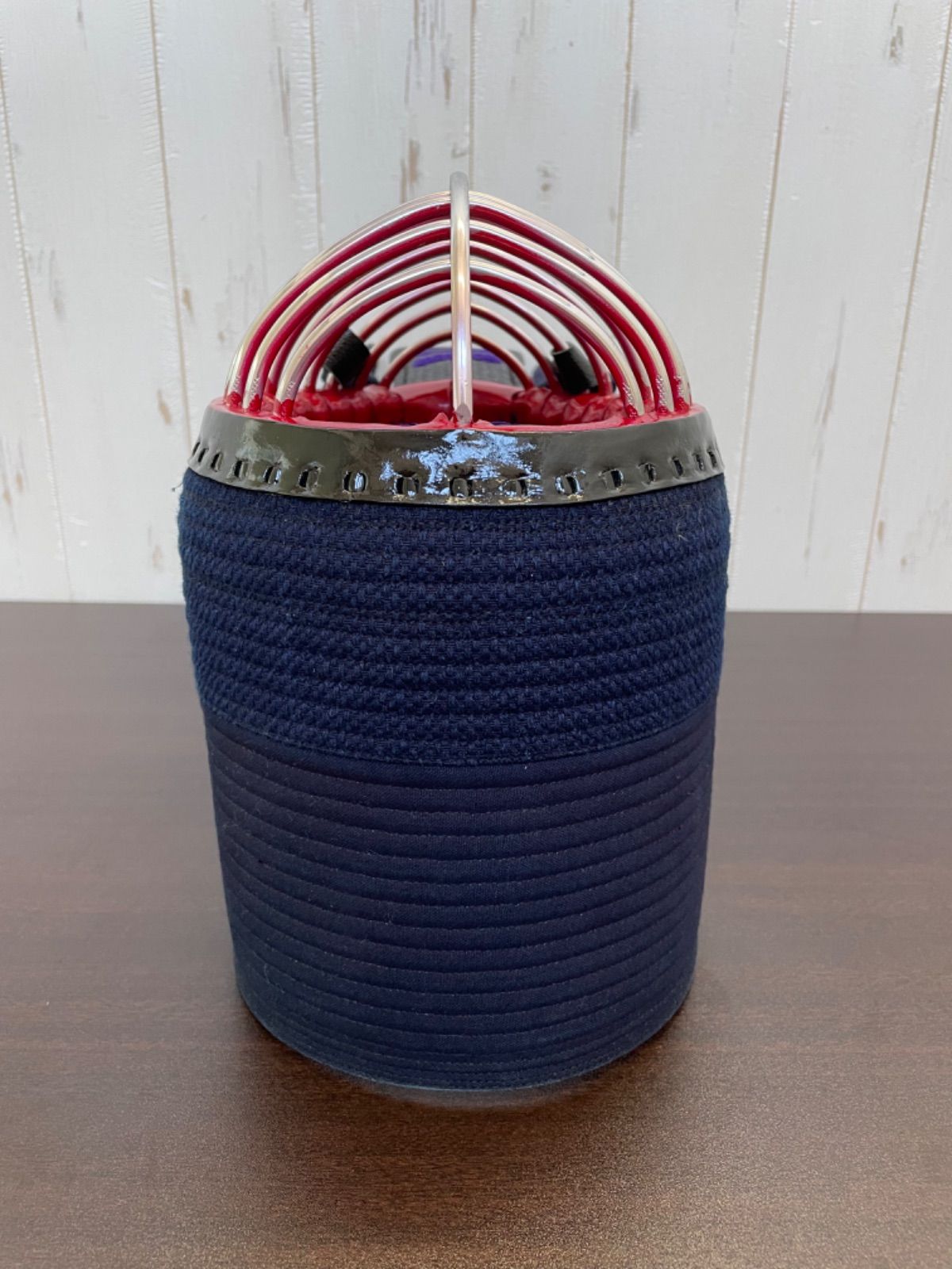 剣道道具 a338☆剣道防具☆面単品☆幼年用☆つむじ60.5☆面金12本☆内輪が