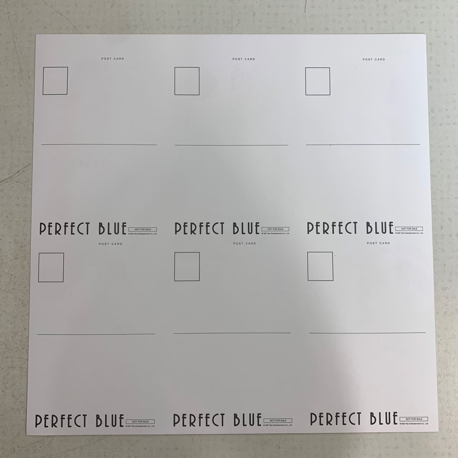 パーフェクトブルー 初回限定生産 LD レーザーディスク PERFECT BLUE