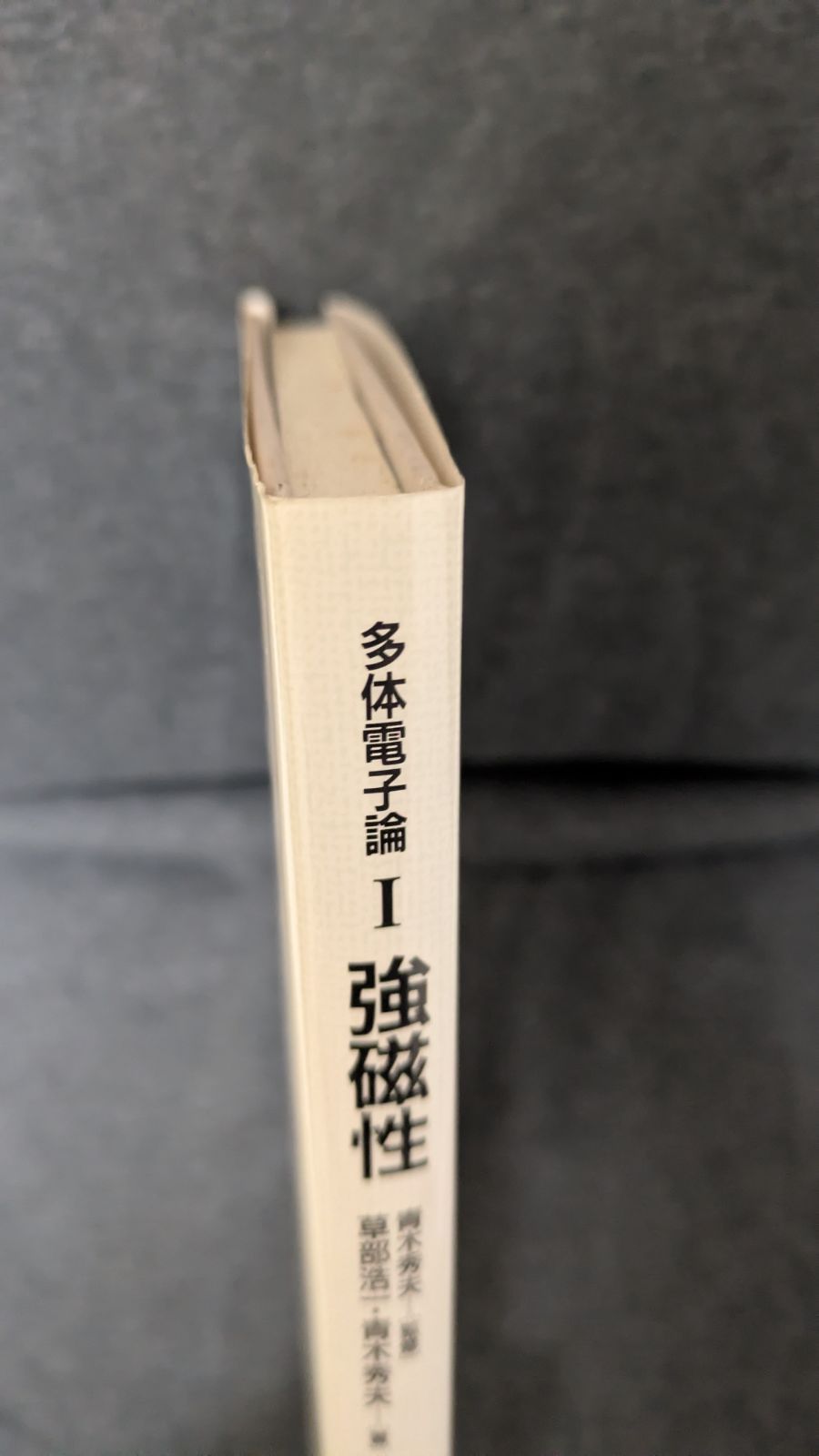 希少本 多体電子論 Ⅰ 強磁性 多体電子論1 強磁性 (草部浩一・青木秀夫/東京大学出版会