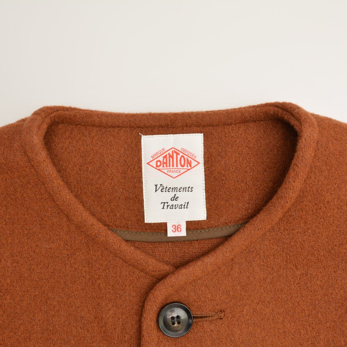 DANTON】JD-8903 WOM WOOL 注文 MOSSER ウールモッサジャケット ノー