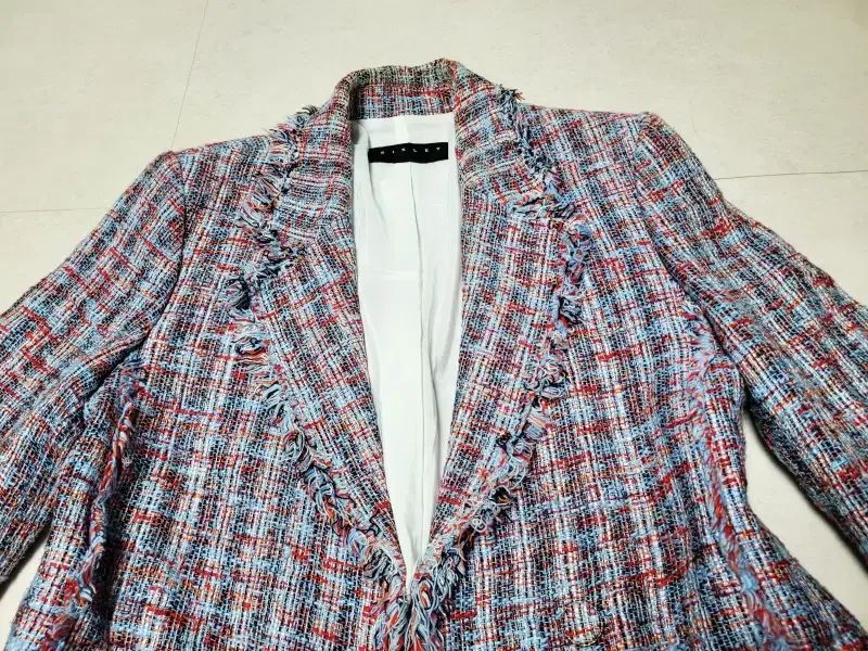 SISLEY シスレー ミントブルー ツイードジャケット ポール 1200 SD