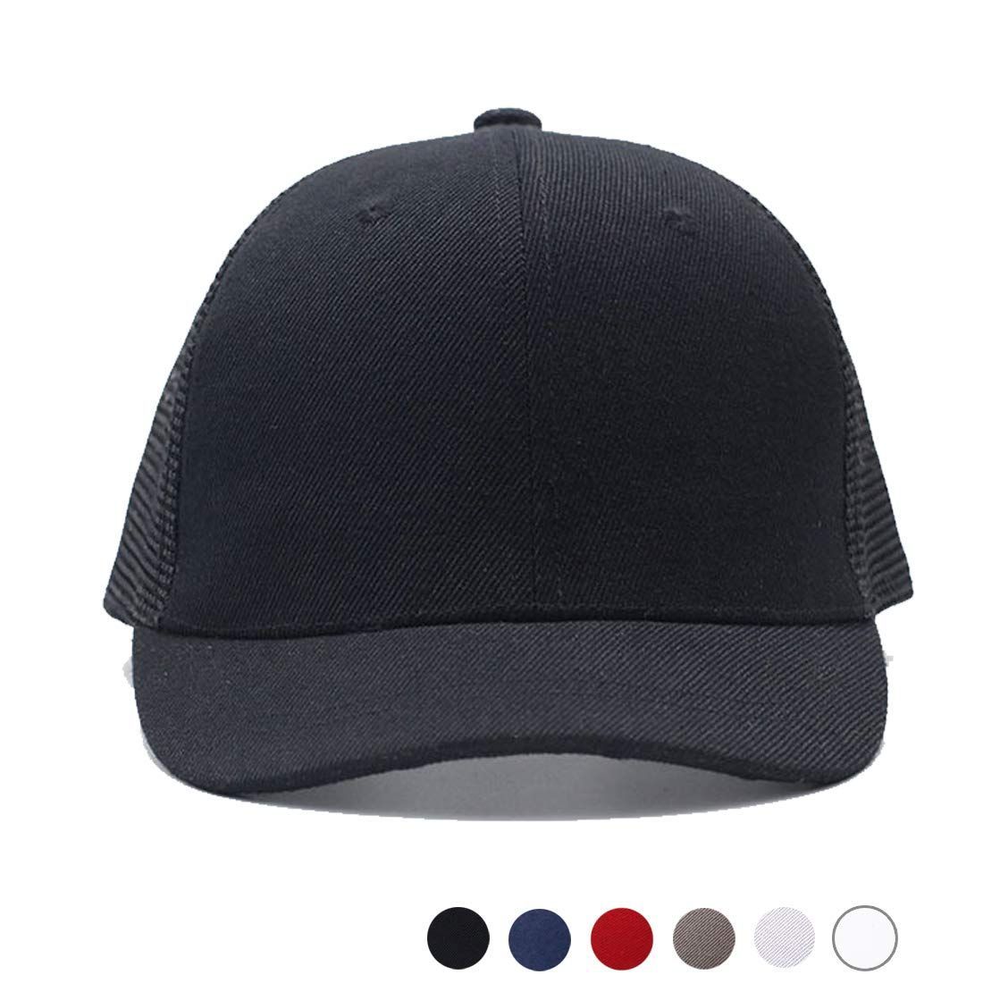 商品 ラクエスト つば短め メッシュ ベースボールキャップ Laquest 最大65 cm メンズ レディース