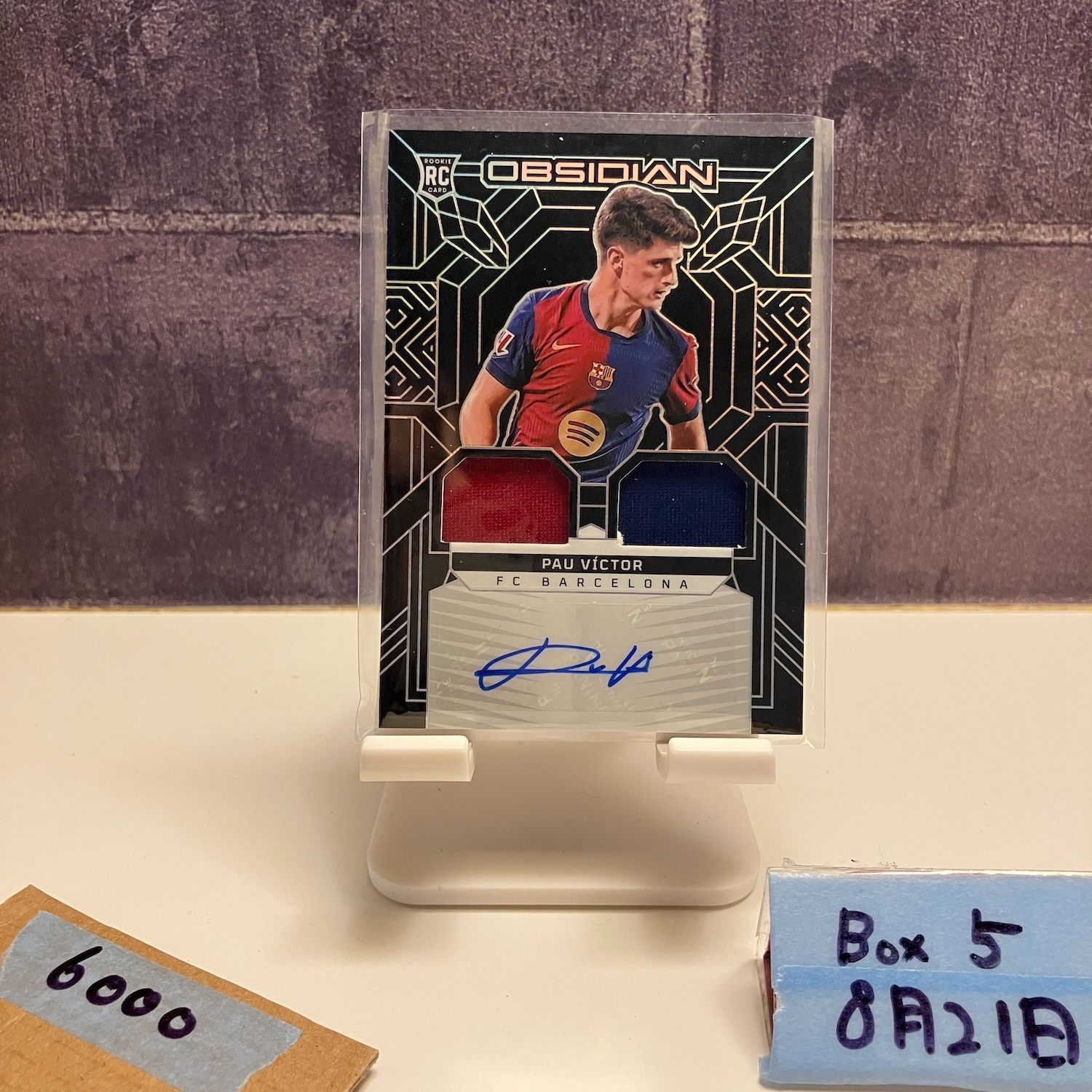 Panini Donruss Soccer スナイデル 直筆サインカード 2024-2025 Panini Obsidian Pau Víctor 194/199 直筆サイン FC