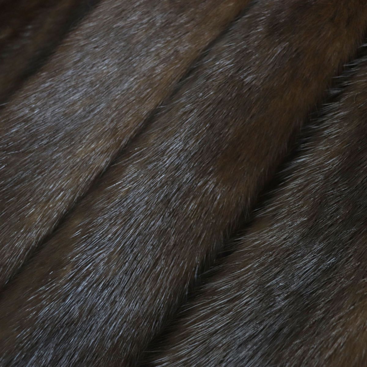 極美品▽Nakamura Fur ナカムラファー MINK ミンク 本毛皮ロング