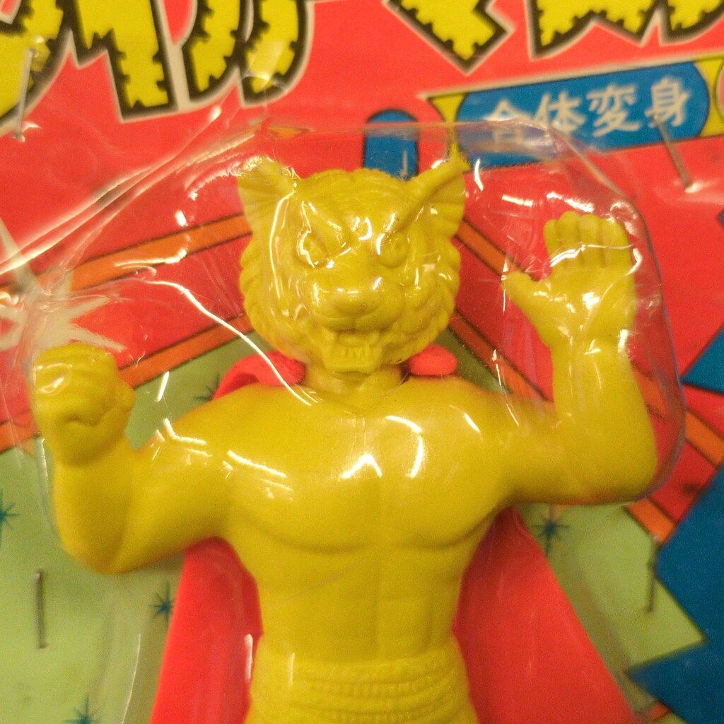 丸進玩具 合体変身 第1弾 タイガーマスク人形