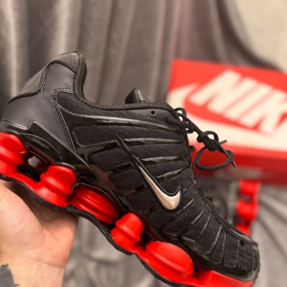 Nike × Skepta Shox TL BLACK/METALLIC SILVER/UNIVERSITY RED