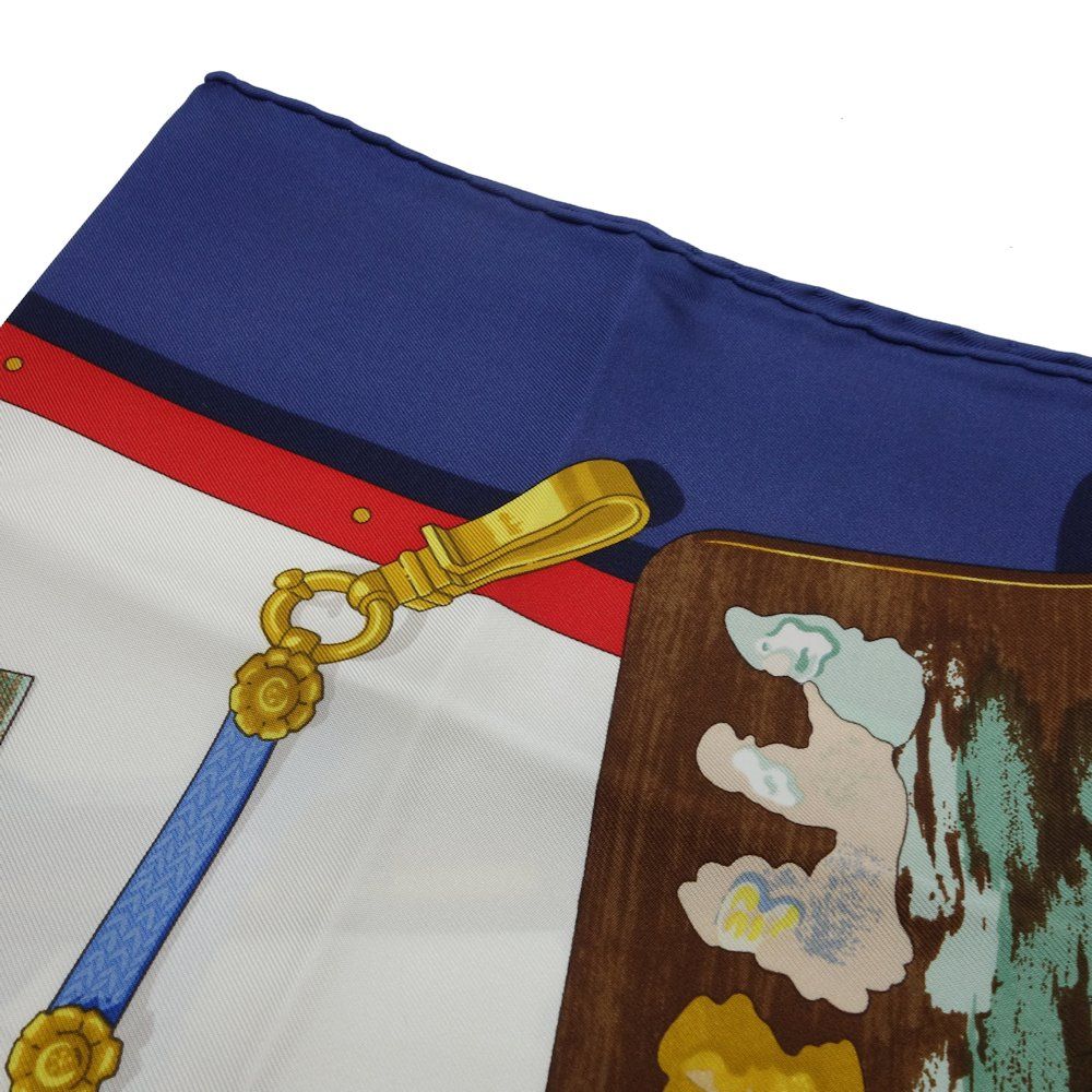 エルメス HERMES スカーフ カレ 90 シルク エルメスの思い出 HERMES*シルクスカーフ カレ90 エルメス フラッグシップ 船