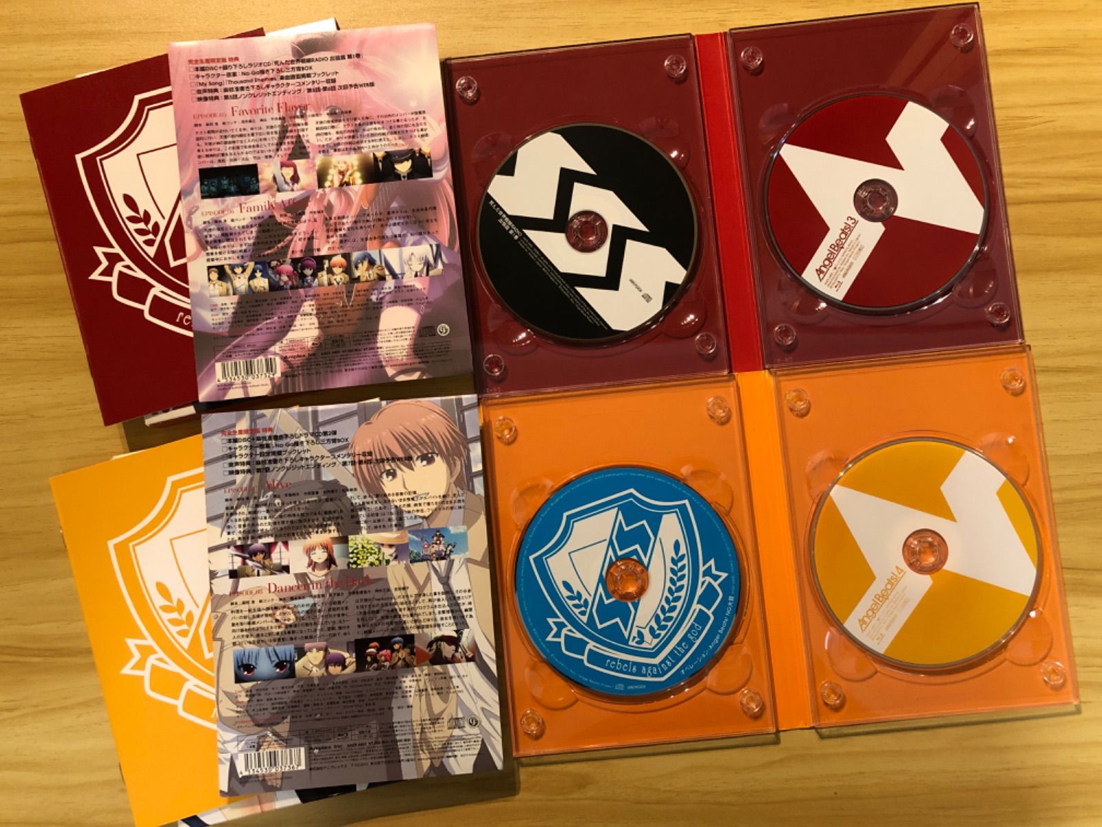 Angel Beats！ エンジェルビーツ 全7巻 DVD 中古][Blu-ray] Angel