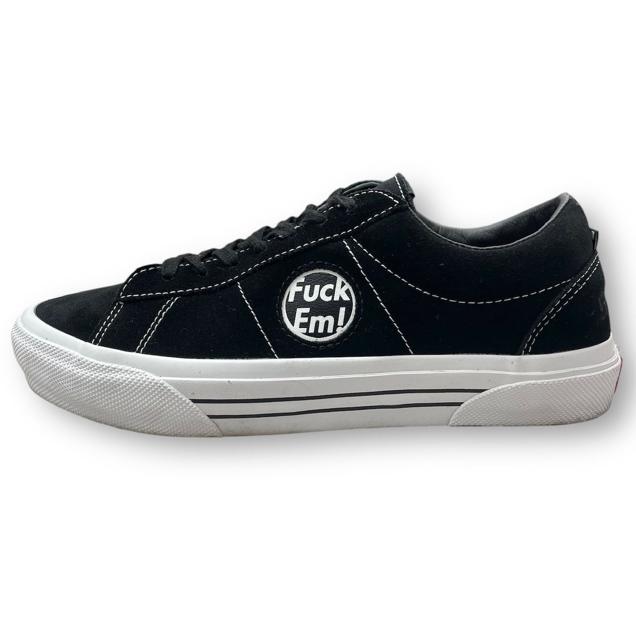 国内正規 Supreme Vans 24SS Sid Black Fuck Em コラボ バンズ スニーカー シュプリーム バンズ VN000MQ8CJK 25.5cm 86381A1
