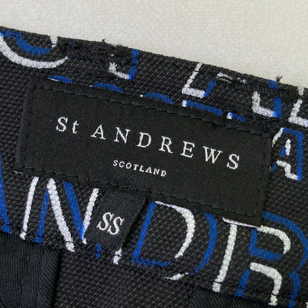 サイズ：SS ST ANDREWS セントアンドリュース 2023年モデル ストレッチスカート ロゴボーダー柄 ホワイト系 [240101484118] ゴルフウェア レディース ストスト サイズ：SS ST ANDREWS セントアンドリュース 2023年モデル