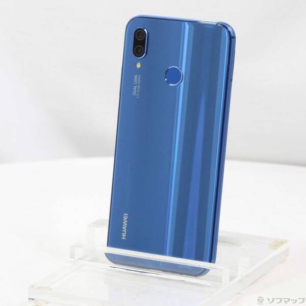 中古品〕 HUAWEI P20 lite 32GB クラインブルー ANE-LX2J SIM