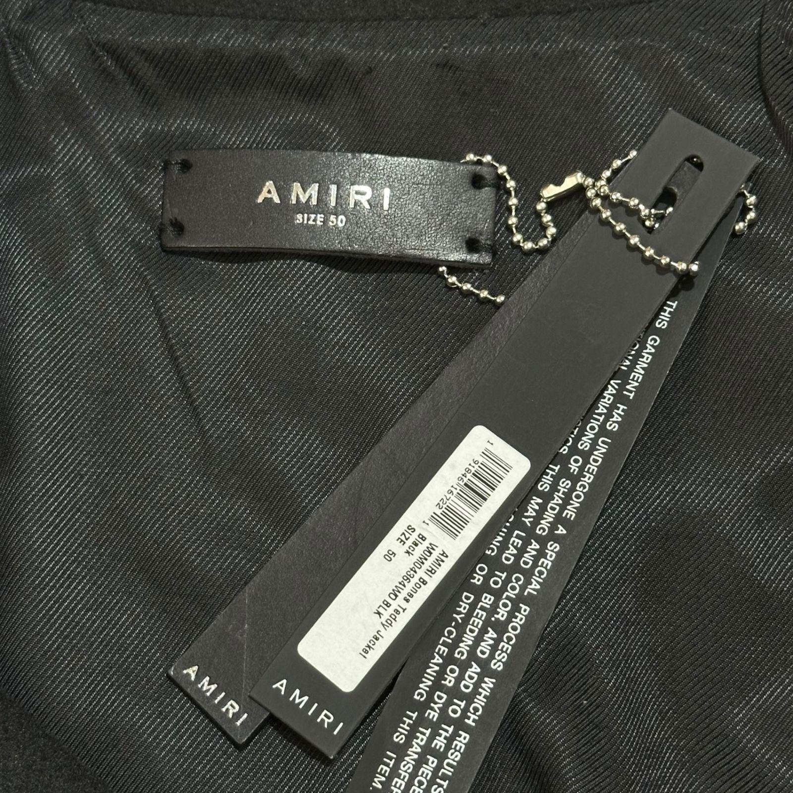 AMIRI(アミリ) Bones Teddy Jacket ボーンズ テディ ジャケット