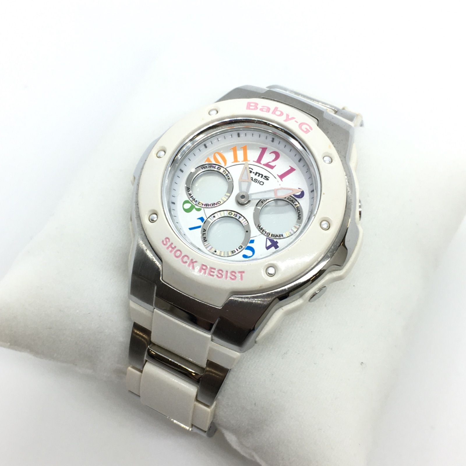 良質 JA 5001 Baby-G カシオ ホワイト 腕時計 レディース 時計 ...