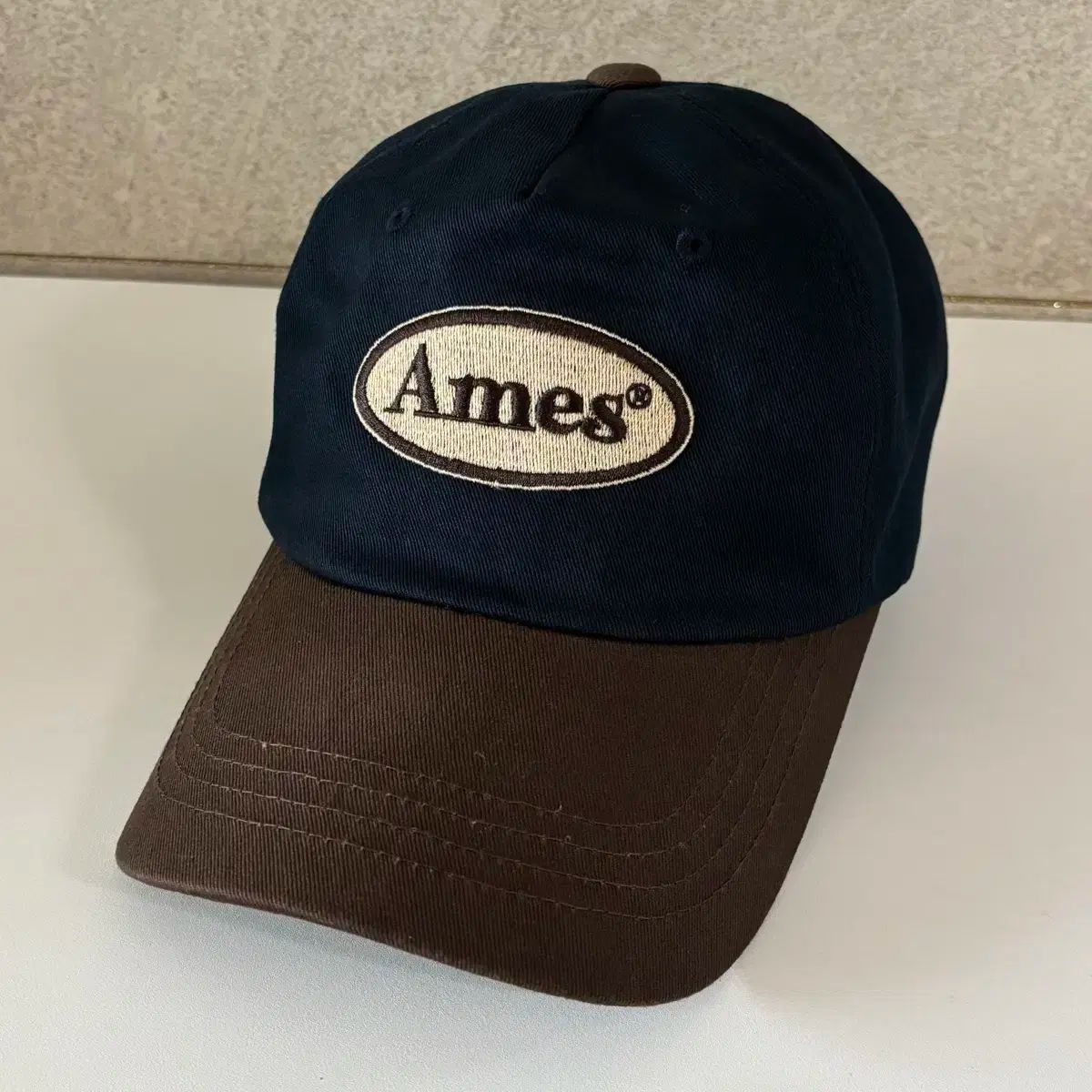 Ames エイムズ・ワールドワイ キャップ ボールキャップ ネイビー 506