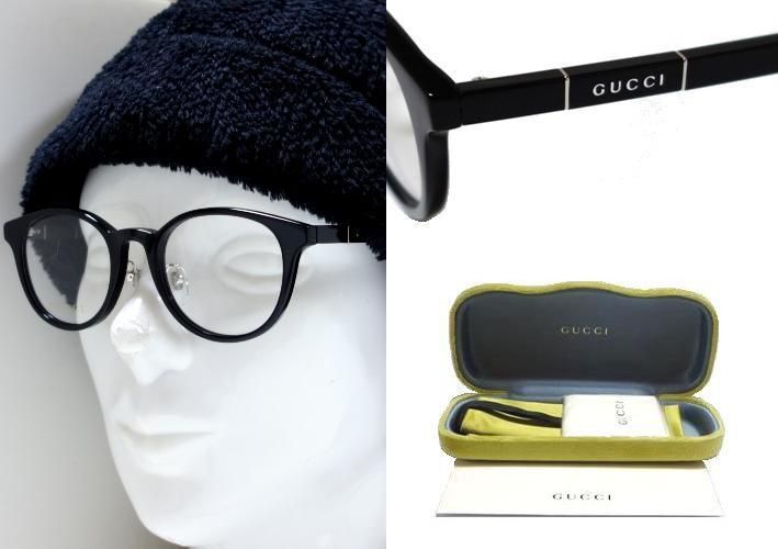 GUCCI】グッチ メガネフレーム GG1229OJ 001 ブラック 国内正規品