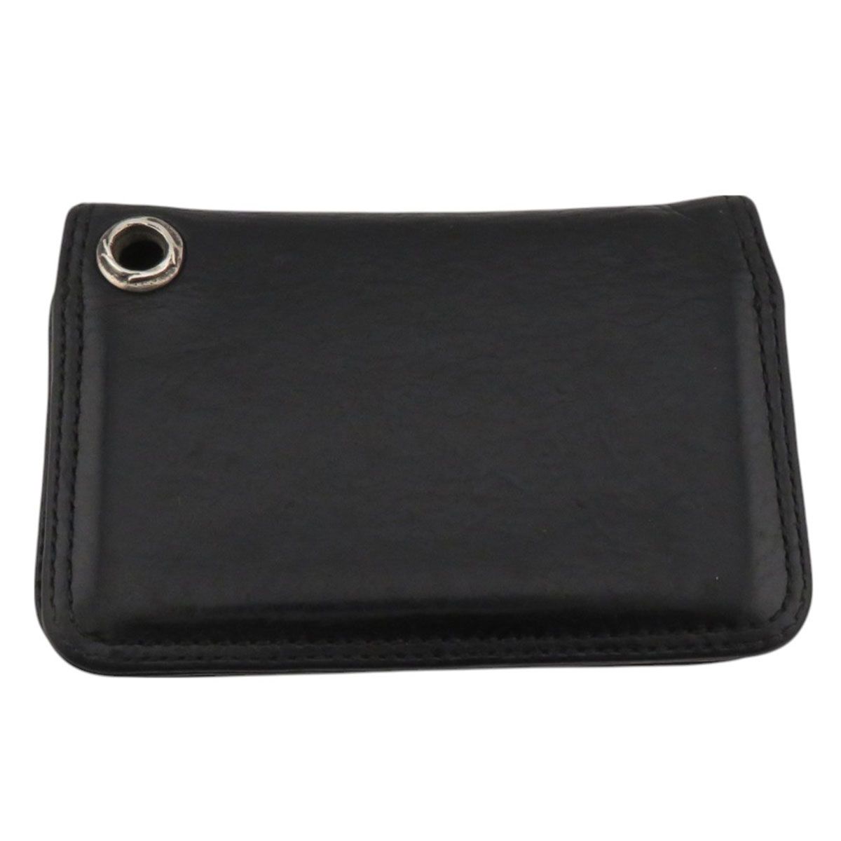 Chrome Hearts ブラックレザーカードケース クロムハーツ