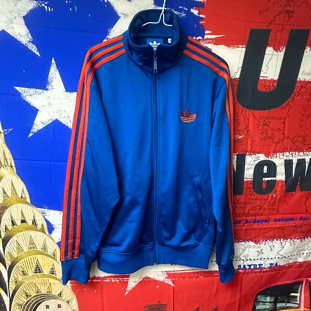 adidas アディダス ファイヤーバード オーバーサイズ ジャージートラックトップ L100