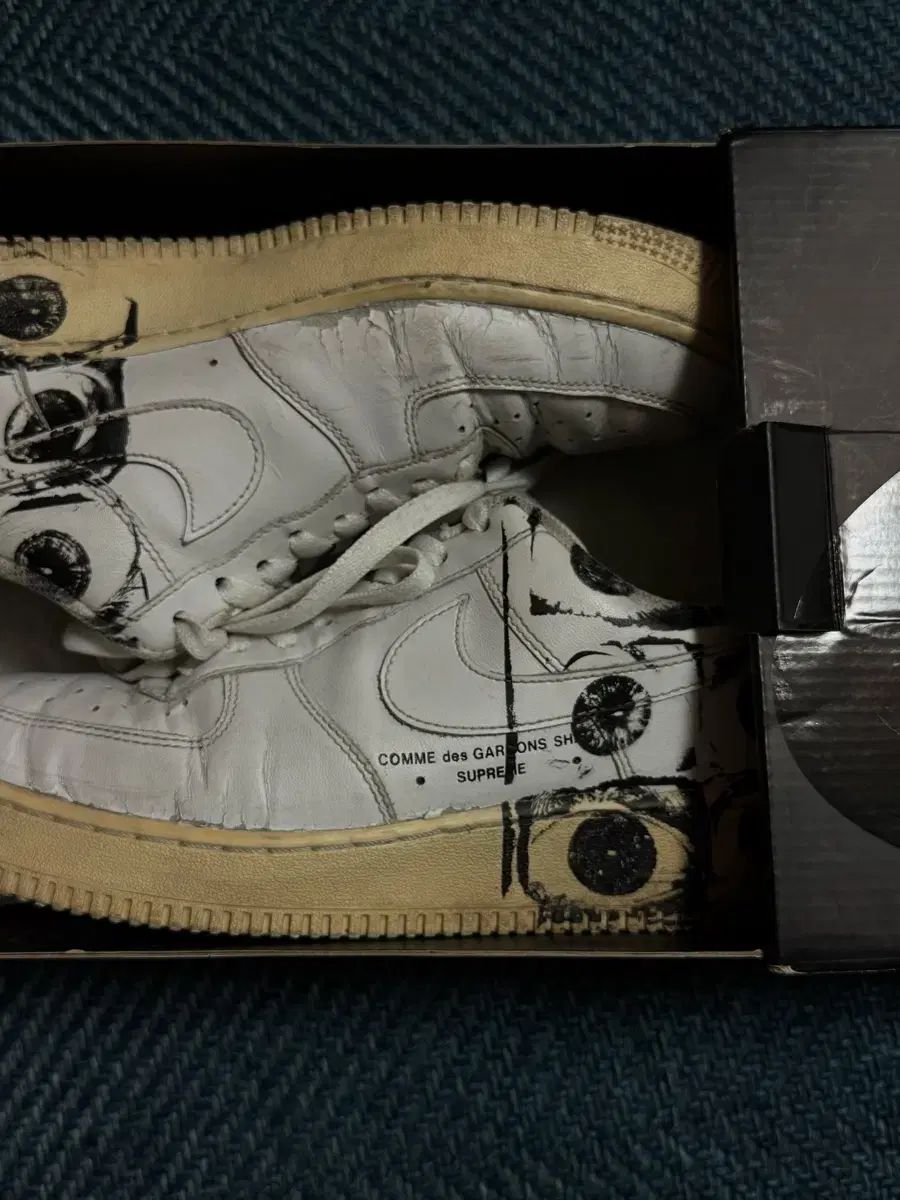 NIKE(ナイキ) エアフォース 1 Supreme(シュプリーム) CDG 265 シュウ・コンポ