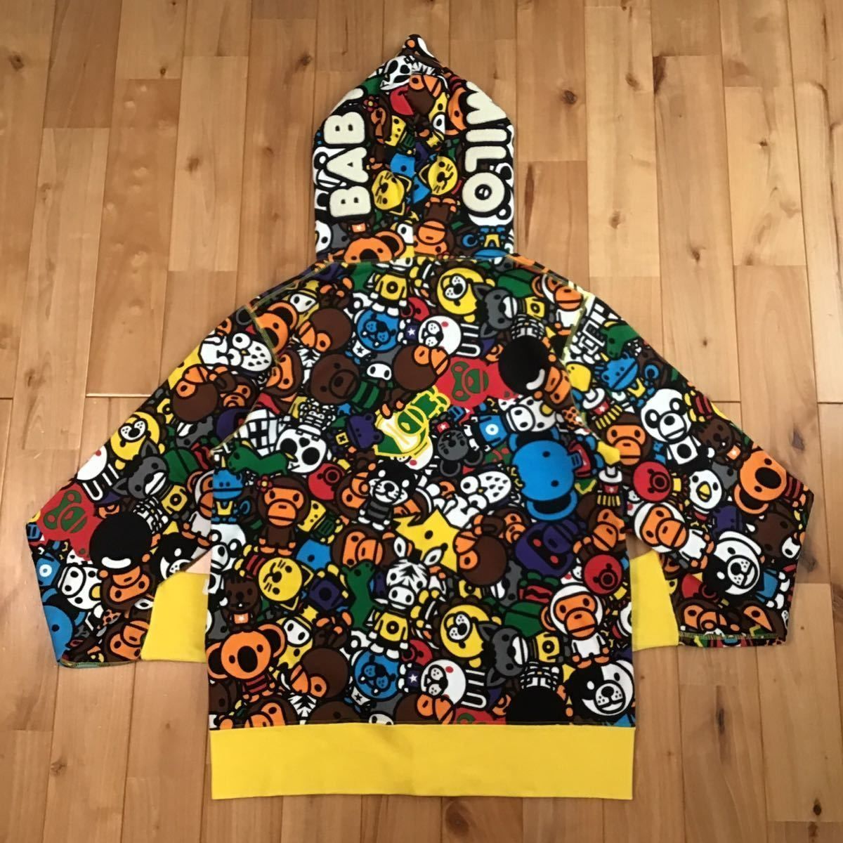 ape 　マイロ　パーカー Animal Safari マイロ フルジップ パーカー Lサイズ milo full zip