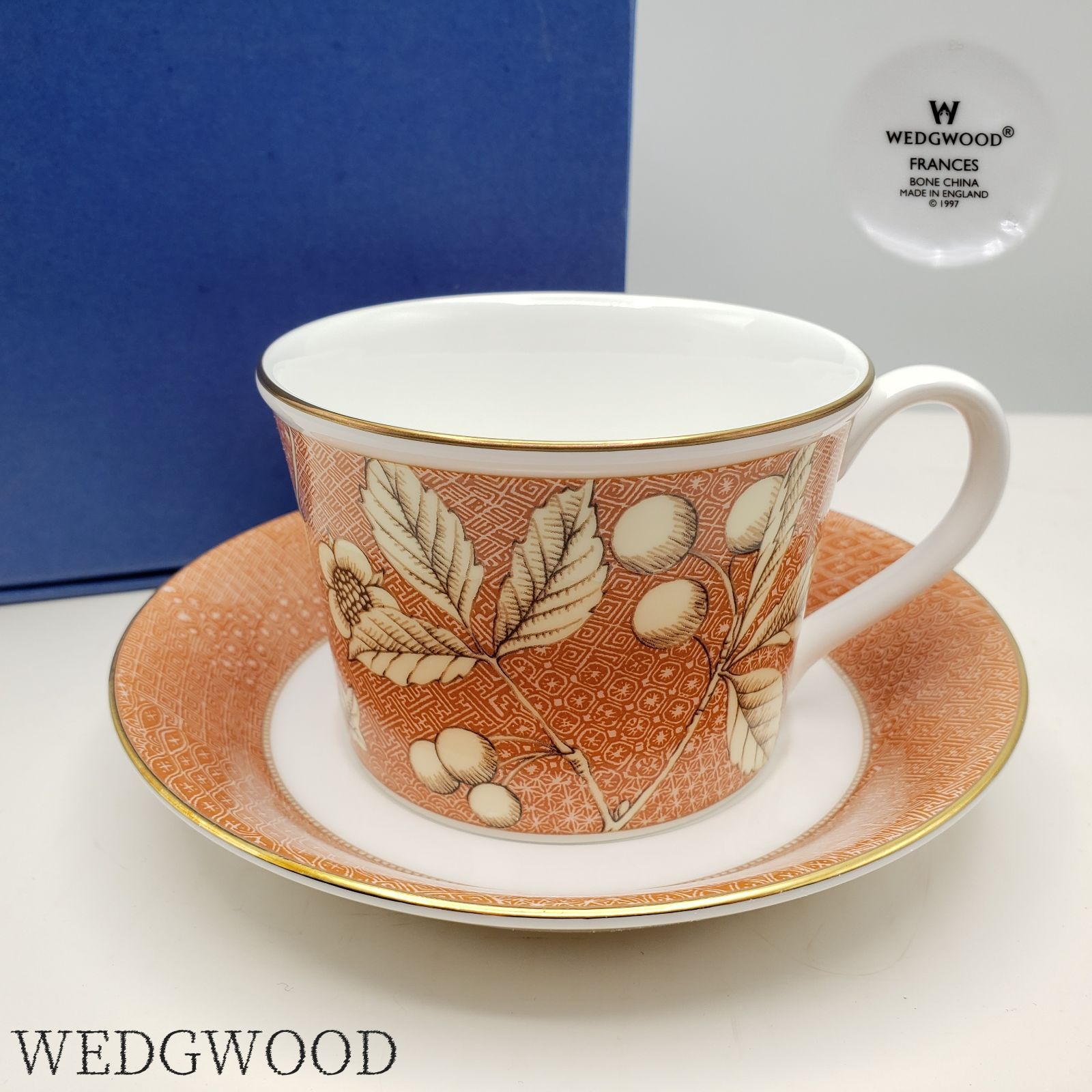 未使用美品】ウェッジウッド☆フランシス☆モーニングセット