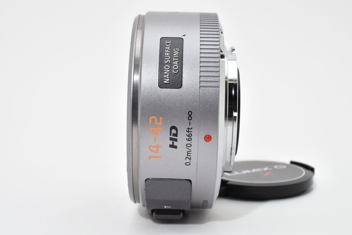  Panasonic LUMIX G X VARIO PZ 14 42 mm F 3 5 6 ASPH POWER O I S H PS 14042 シルバー AYM 4392 62 レンズ(ズーム) カメラ