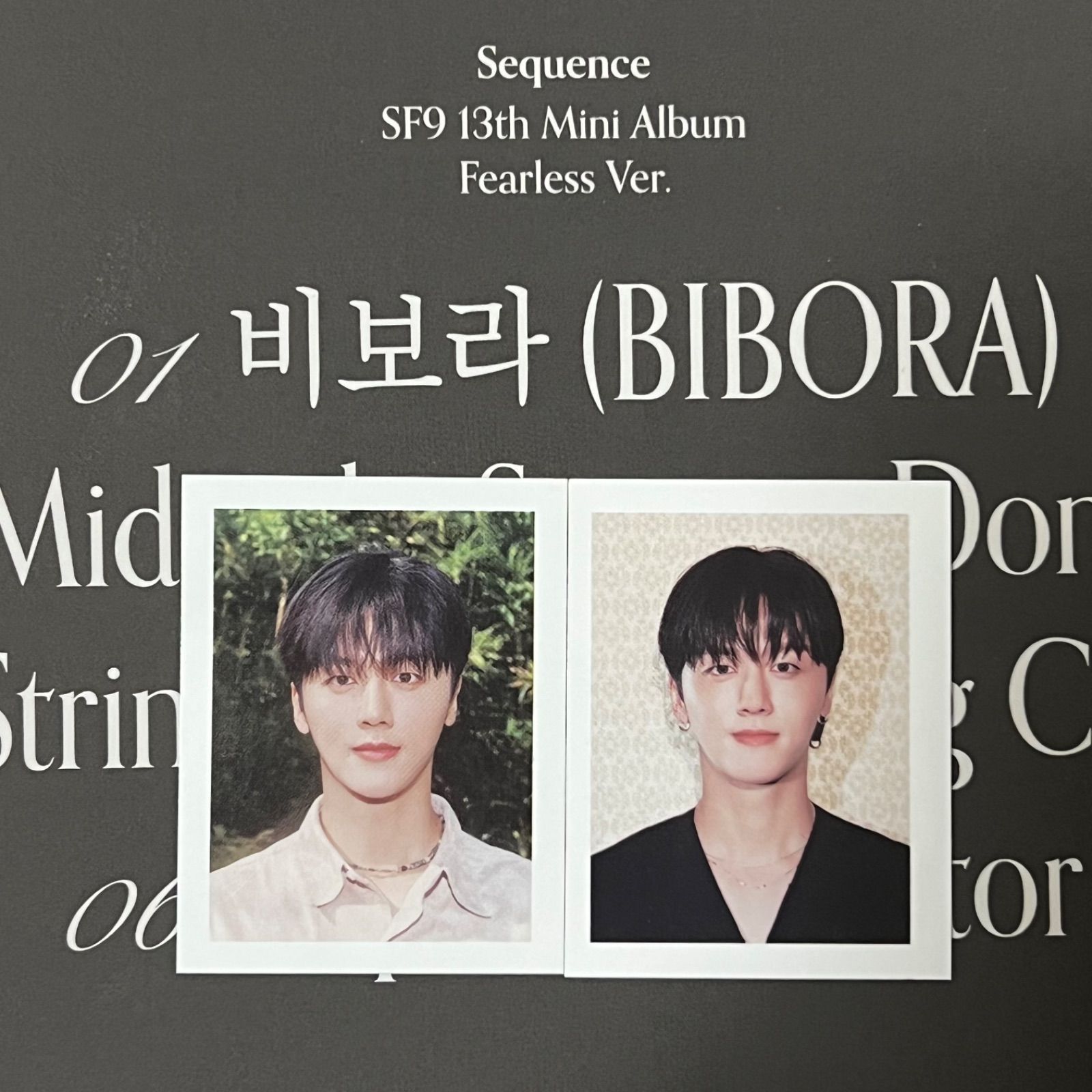 SF9 BIBORA Sequence 封入 ID 証明写真 ヨンビン 2枚 - メルカリ