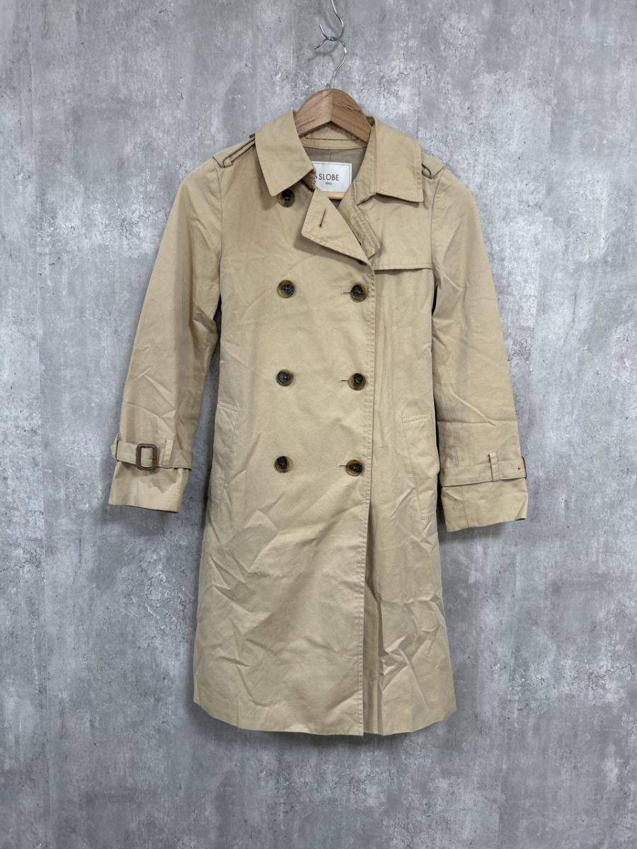 SLOBE IENA スローブイエナ トレンチ コート sizeS36/ベージュ