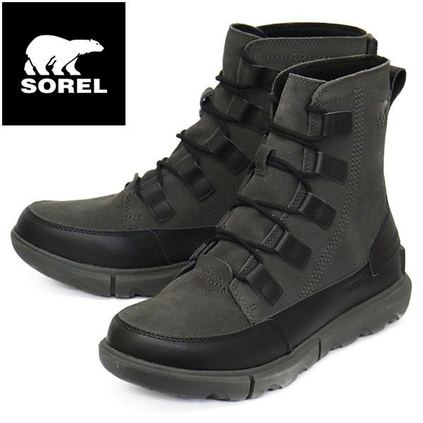 SOREL (ソレル) NM4988 エクスプローラー ネクスト ブーツ ウォータープルーフ メンズ ブーツ 010 BLACK JET SRL118 US11-約29.0cm