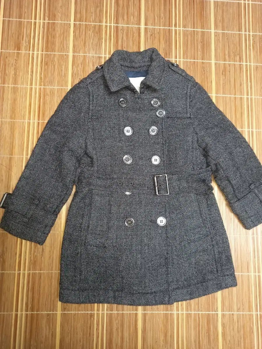 BURBERRY バーバリー ヘリンボーン 子供用 トレンチ コート 4 税金