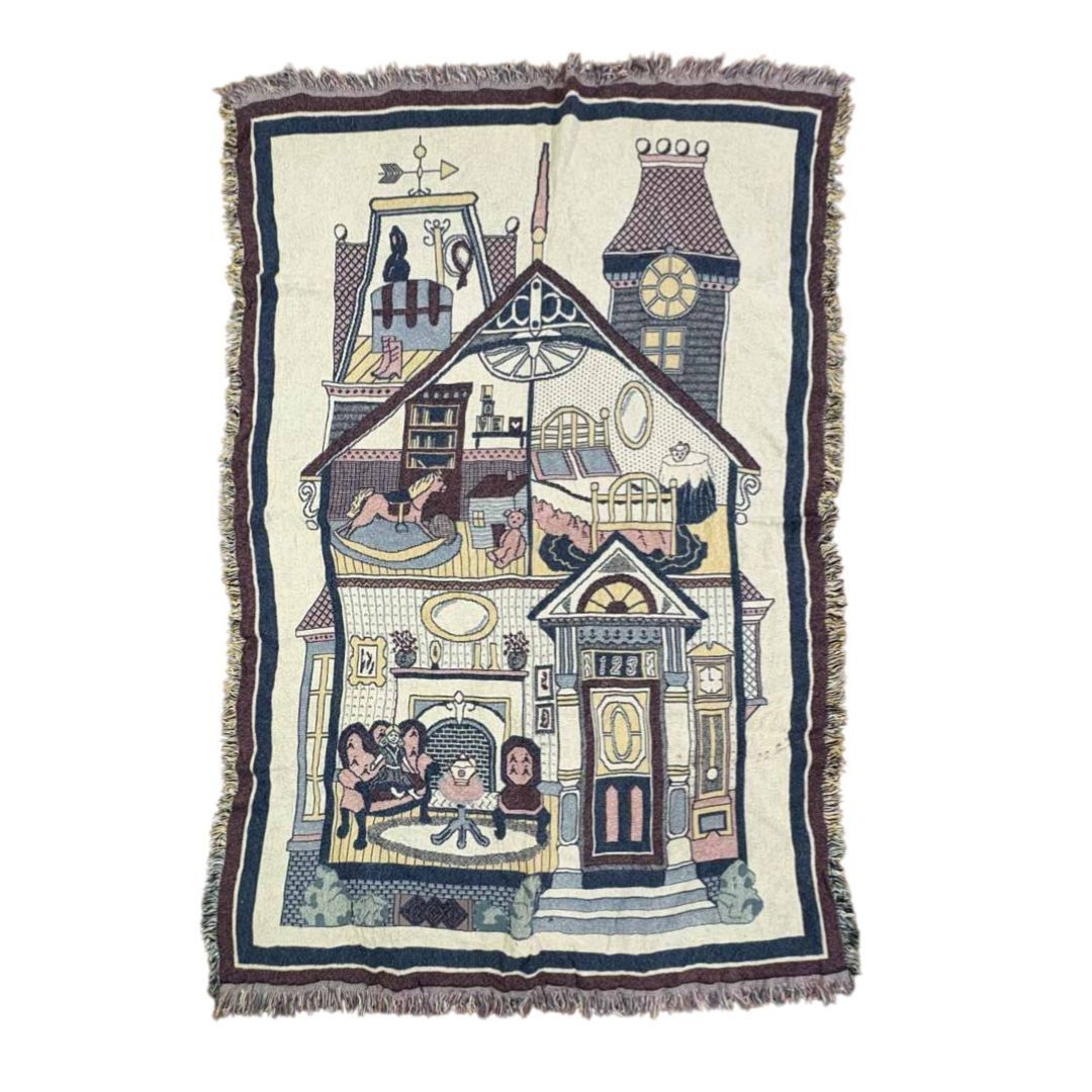 vintageラグ カーペット ドールハウス レトロ 1921