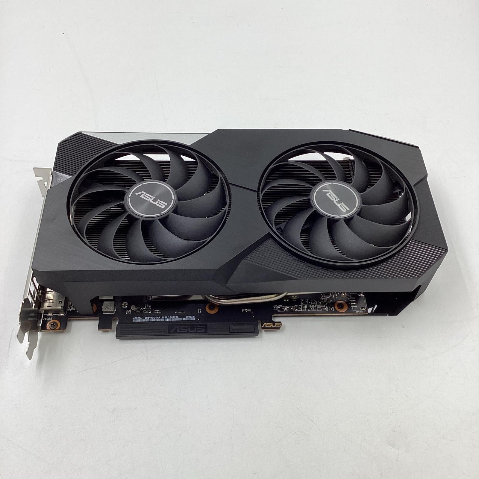 全額返金保証 最速発送 ASUS グラフィックボード AMD RADEON RX6600 DUAL-RX6600-O8G 動作 済