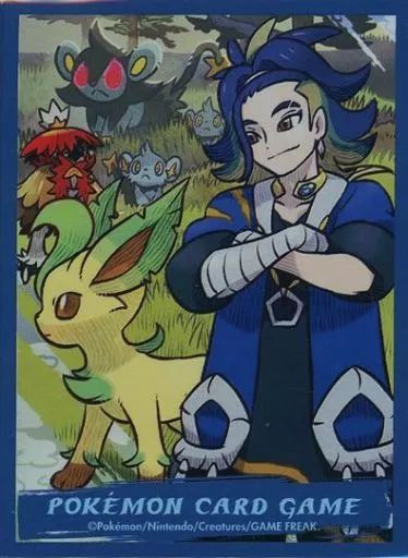 [Used] Supply Pokemon Card Game Deck Shield (Sleeve) HISUI DAYS Seki Pokemon Center Limited