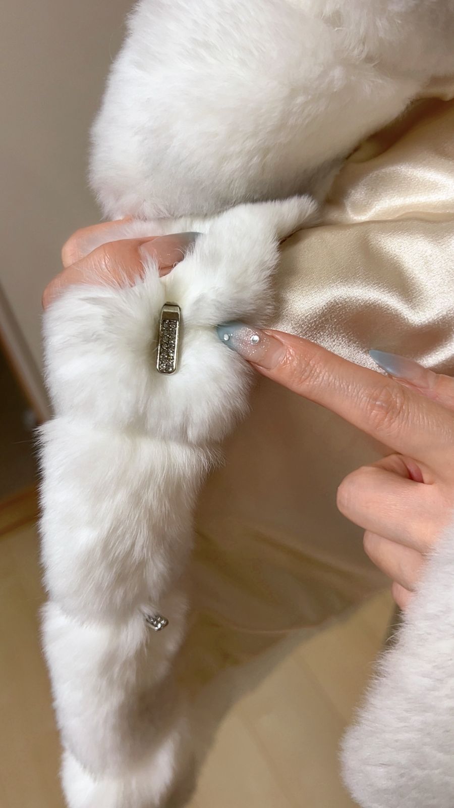 新品限定◇ゴージャス肌触り最高級レッキスコート◇毛皮リアルファー  