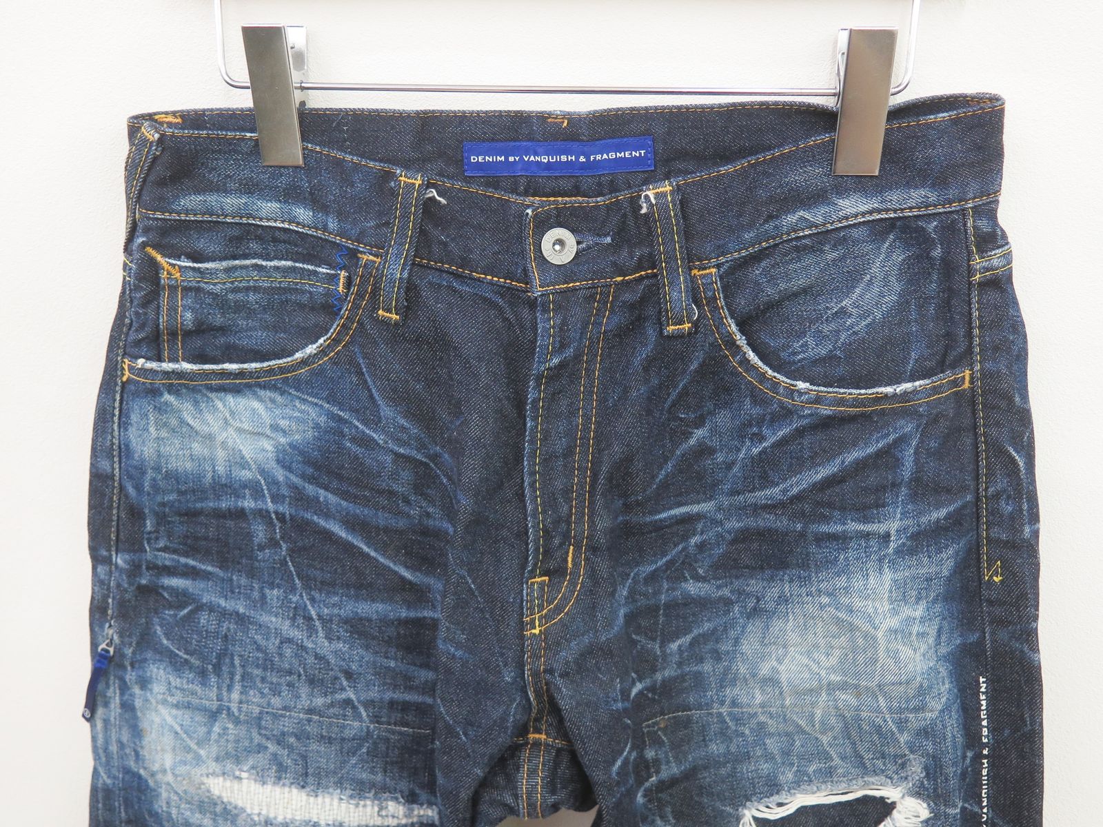 Fragment Design×VANQUISH フラグメントデザイン/ヴァンキッシュ VFP1038 THREE YEARS WASH WIDE  STRAIGHT DENIM デニムパンツ 28 - メルカリ