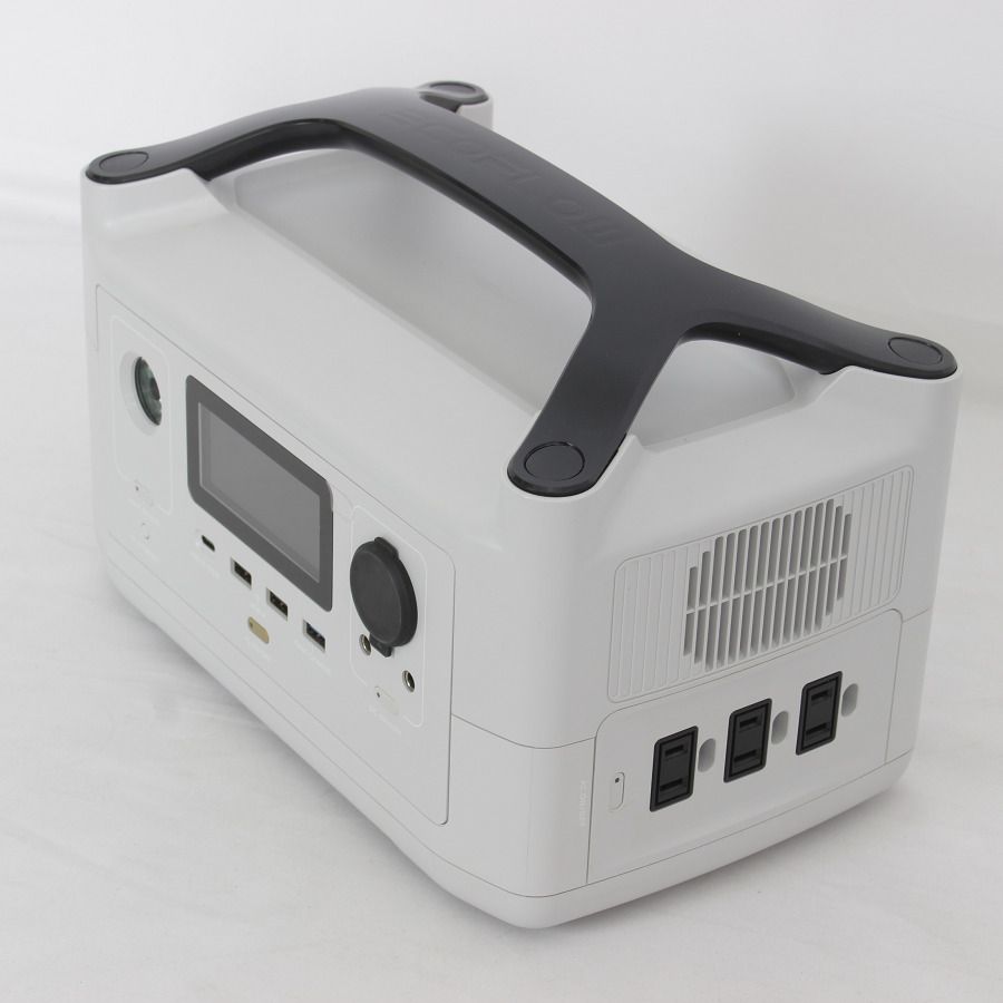 美品】EcoFlow RIVER Plus ホワイト RIVER-PLUS-JP 360Wh エコフロー 
